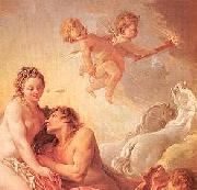 Francois Boucher Aurora and Cephalus detail Germany oil painting artist